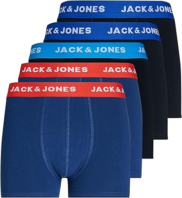 Lot de 5 slips jackley pour garçons, toujours en stock