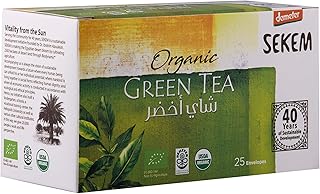 Thé vert du sikkim biologique, 25 enveloppes de sachets de thé