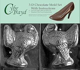 Cybrtrayd t032ab ensemble de moules à bonbons au chocolat 3d life