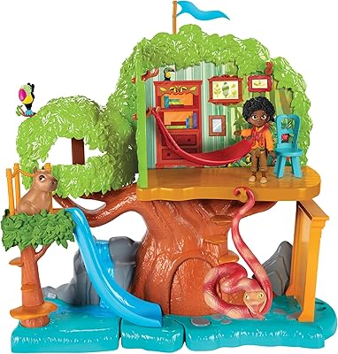 Coffret de jeu disney encanto antonio treehouse interactif comprenant une fonction étape