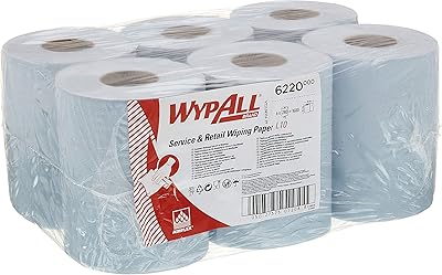 Papier de numérisation pour vente au détail et service, bleu, l10, 6 x