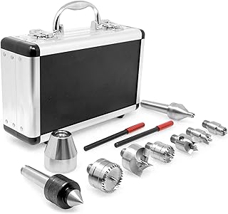 Win la0009 mt2 ensemble de tour à bois 9 pièces avec boîtier