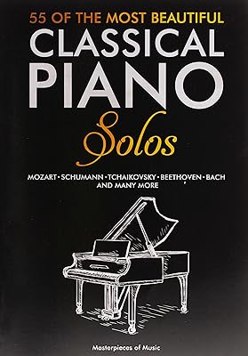 55 des plus beaux solos de piano classique : bach beethoven