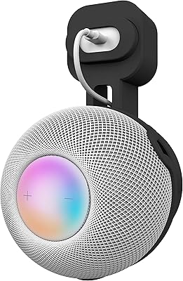 Support mural compatible avec homepod mini, support ewige pour home pod mini, idéal