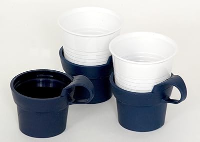 Porte-gobelets isothermes akron pour gobelets en plastique [paquet de 10]