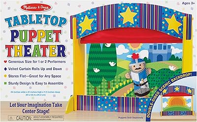 Théâtre de marionnettes sur table melissa & doug
