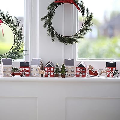 Ginger ray créez votre propre ensemble de scènes de l'avent de noël, 24