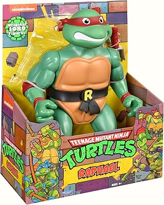 Teenage mutant ninja turtles : figurine géante originale classique de raphael de 12