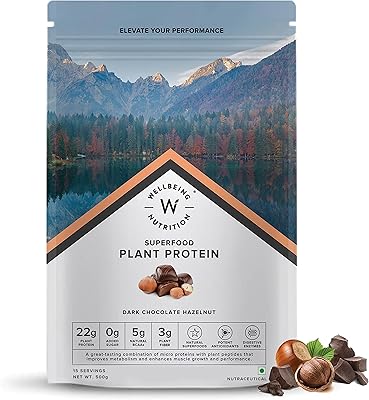 Wellbeing nutrition isolat de protéines végétales végétaliennes biologiques | superaliments antioxydants