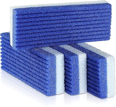 Pierre ponce 2 en 1, paquet de 4 nettoyants pour pieds castwave