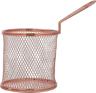 Panier à friture en fer royalford, solide et long manche, rf10308 | résistant
