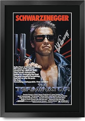 Trading arnold schwarzenegger affiche de film a3 fr terminator cadeau