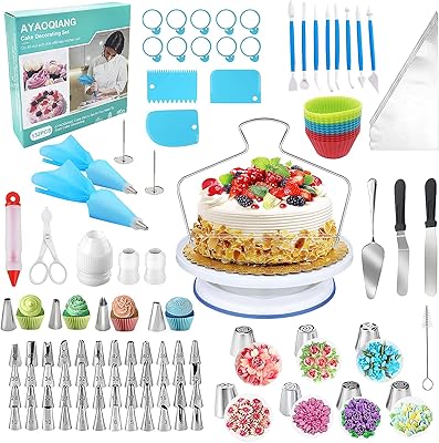 Ensemble de décoration de gâteaux ayaoqiang, douilles russes, ensemble de pâtisserie pour cuisine