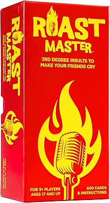 Jeu de cartes roastmaster, jeu de rôtissage amusant pour les soirées de fête
