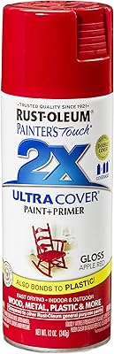 Rust-oleum 249124 painter's touch ultra cover peinture en aérosol émail semi-brillant, 12 oz, rouge. Commandez en toute confiance sur Diaytar, votre marketplace de confiance