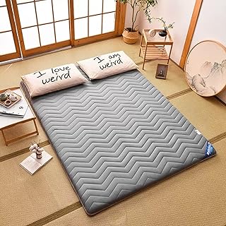 Matelas futon japonais matelas tatami de couchage double épais doux pliable et respirant