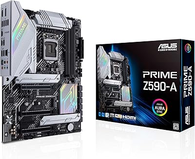 Carte mère asus prime z590-a (intel z590) lga 1200 atx avec asus 4.0