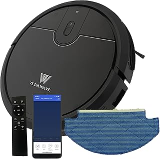 Aspirateur robot intelligent tech wave (tw-r12) avec vadrouille à aspiration 3 000 pa