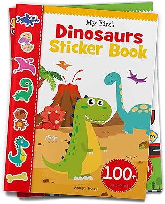 Mon premier livre d'autocollants sur les dinosaures