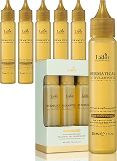 La'dor perte de cheveux épaississement repousse pour cheveux clairsemés traitement du cuir chevelu pelliculaire et démangeaisons - ampoule dermatologique active sérum capillaire avec peptides de protéines 1oz x6ea soins capillaires coréens cuir chevelu irrité endommagé. Diaytar : Acheter moins cher n'a jamais été aussi facile