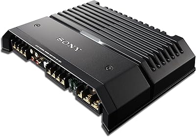 Amplificateur haute résolution sony gs series 4/3/2 canaux xmgs4 (noir)