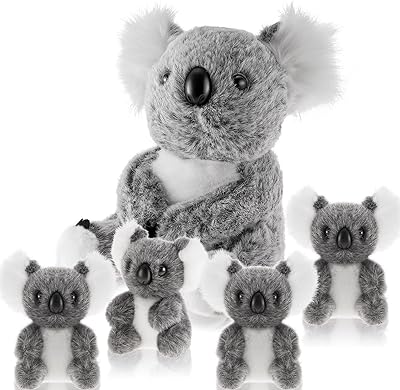 Poupée d'ours koala en peluche pour mère et bébé, cadeaux d'animaux en peluche