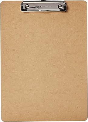 Tableau d'écriture solide amazonbasics pour bureau paquet de 6