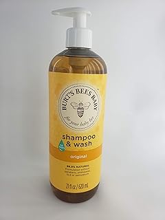 Shampoing et nettoyant pour le corps burt's bees baby bee - 600 ml