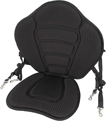 Siège de kayak rembourré de luxe pour canoë sup siège de bateau réglable