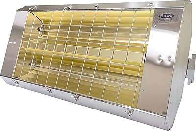 Corporation 342-60thss-480v fostoria triple lampe à quartz chauffage électrique infrarouge