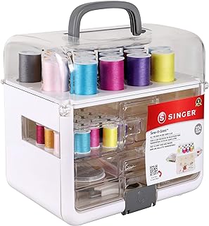 Singer sew it goose kit d'organisation de couture et d'artisanat, 224 pièces