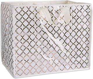 Sac de rangement rectangulaire polyvalent en polyester 21x13,7x9, bronze, l