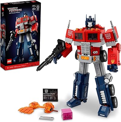 Lego 10302 kit de construction optimus prime pour adultes ; construisez un modèle de collection transformers legend (1508 pièces). Profitez des meilleurs deals du Sénégal sur Diaytar
