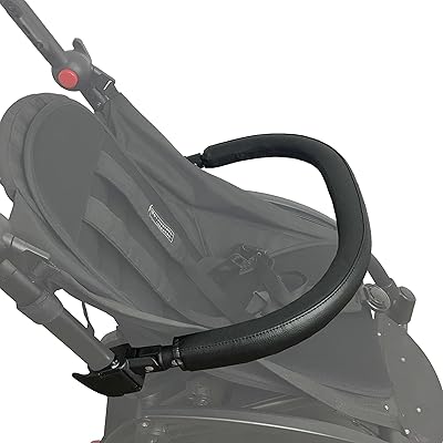 Barre de pare-chocs pour poussette accoudoir barre transversale poignée main courante compatible