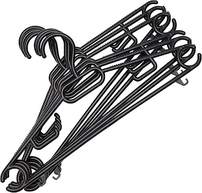 Royalford rf10901 cintre moderne rf10901, 6 pièces, plastique antidérapant pour armoire, peut être
