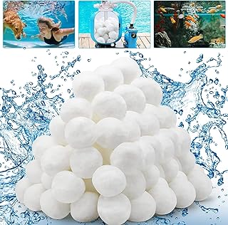 22 livres de boules filtrantes de piscine en fibre écologique pour filtres
