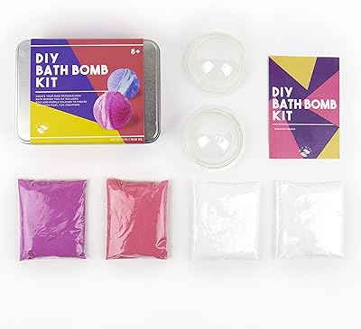 Coffret de bombes de bain diy gift republic, multicolore, 300 g