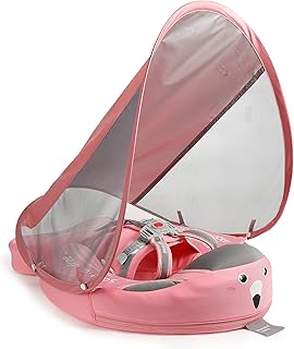 Bouée de natation pour bébé hesi mambobaby non gonflable avec auvent