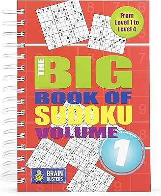 Le grand livre du sudoku rouge