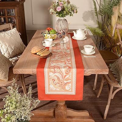 Nappe de table imprimée imperméable et infroissable artable pour la maison, la cuisine