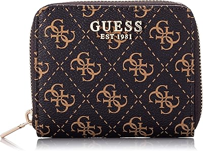 Petit portefeuille zippé guess laurel