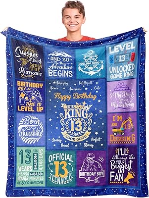 Cadeaux de 13e anniversaire pour garçons, cadeaux d'anniversaire pour garçon de 13 ans