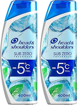 Shampoing antipelliculaire sub zero freshness pour tous types de cheveux de la tête