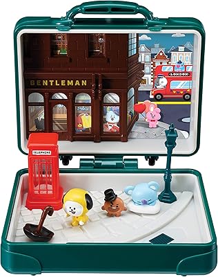 Jouet bt21 world tour, ligne officielle youngtoys friends tata chimmy cookie cookie rj