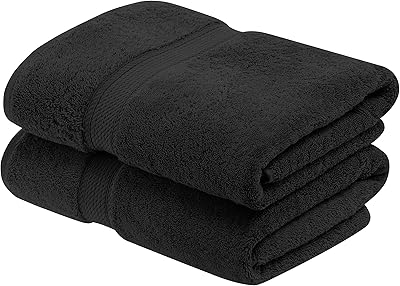 Ensemble de serviettes de bain en coton égyptien de qualité supérieure 800 g/m2