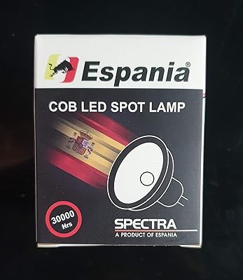 Spot cob led 3w mr16 220/240v 300lm pour espicker
