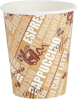 Gobelets en carton robustes hotback, 8 onces, 20 pièces
