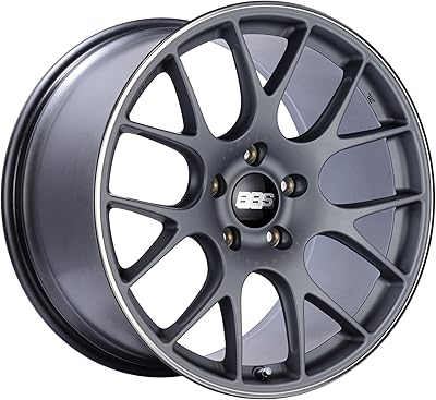 Bbs ch-r anthracite satiné avec protecteur de jante en acier inoxydable spire tech-tools