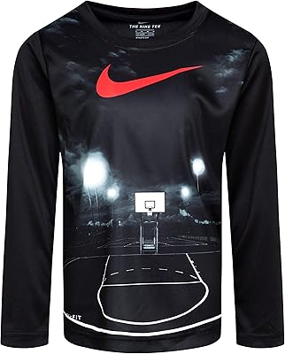 T-shirt dri-fit l/s pour garçon