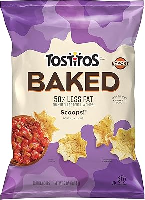 Croustilles tortilla au four tostitos scoops 198 g